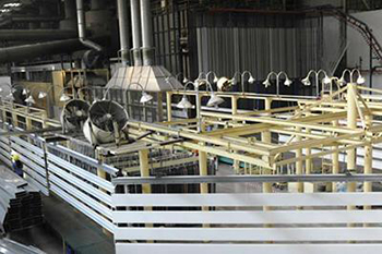 Impianto di verniciatura al fluorocarbonio