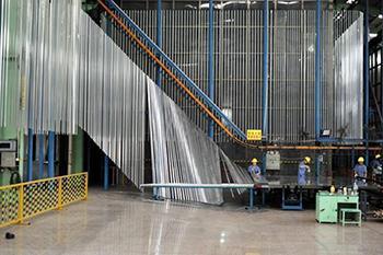 Impianto di rivestimento a polvere